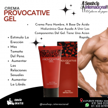 PROVOCATIVE GEL DESARROLLODUREZA Y POTENCIA SEXSHOP 931568025 